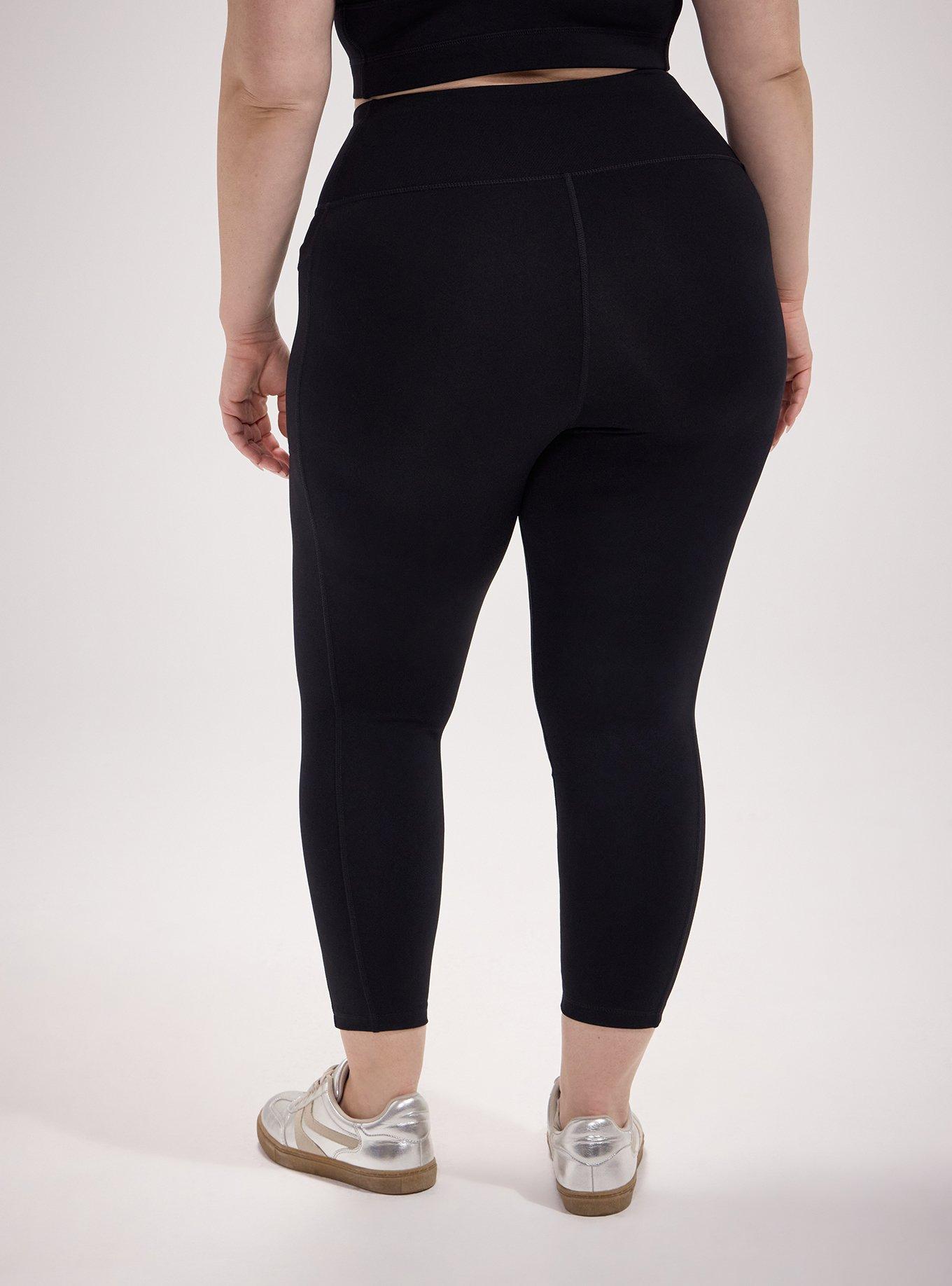 TRU Performance Core Crop Pocket Legging, DEEP BLACK, alternate