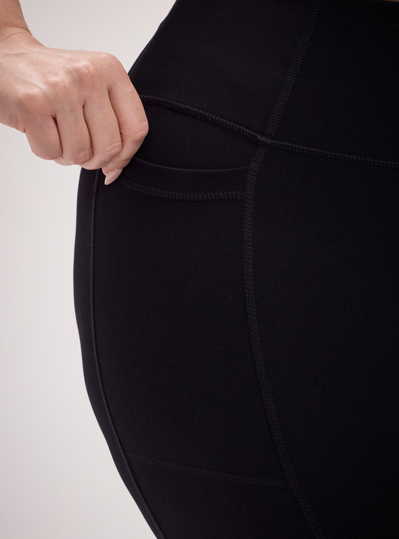 TRU Performance Core Crop Pocket Legging, DEEP BLACK, alternate
