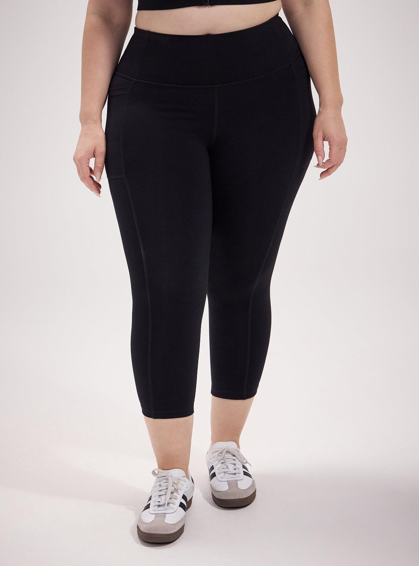 TRU Performance Core Capri Pocket Legging, DEEP BLACK, alternate