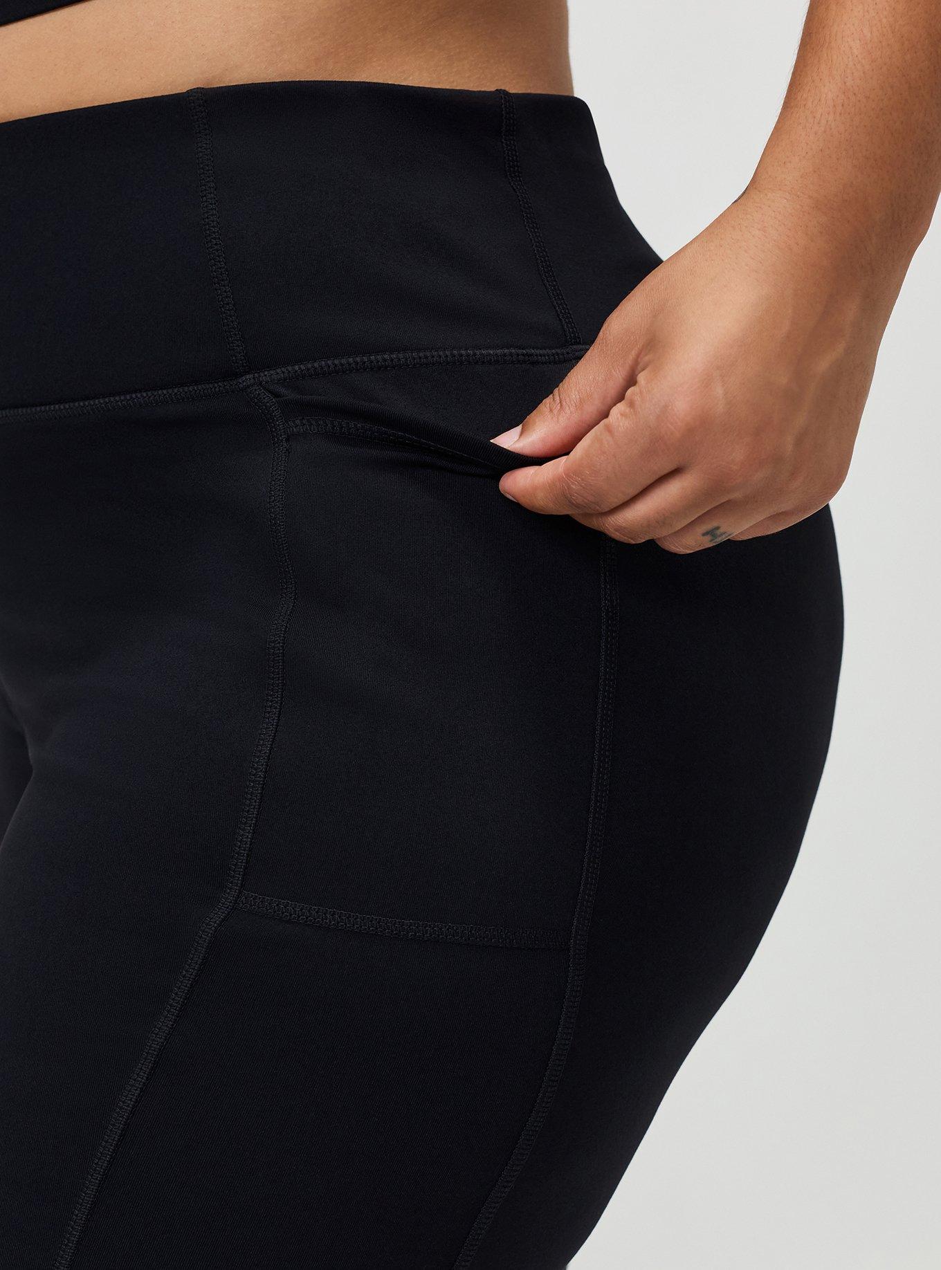 TRU Performance Core Baby Bootcut Yoga Pant, DEEP BLACK, alternate