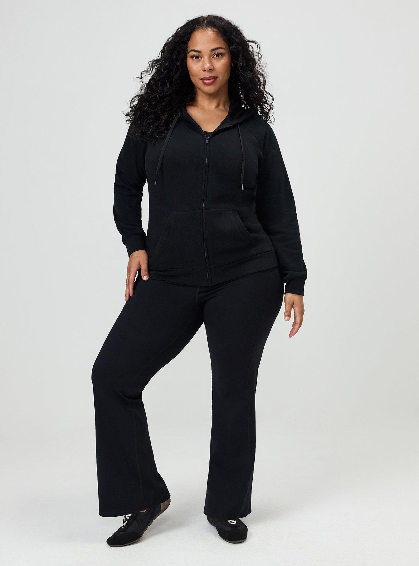 TRU Performance Core Baby Bootcut Yoga Pant, DEEP BLACK, alternate