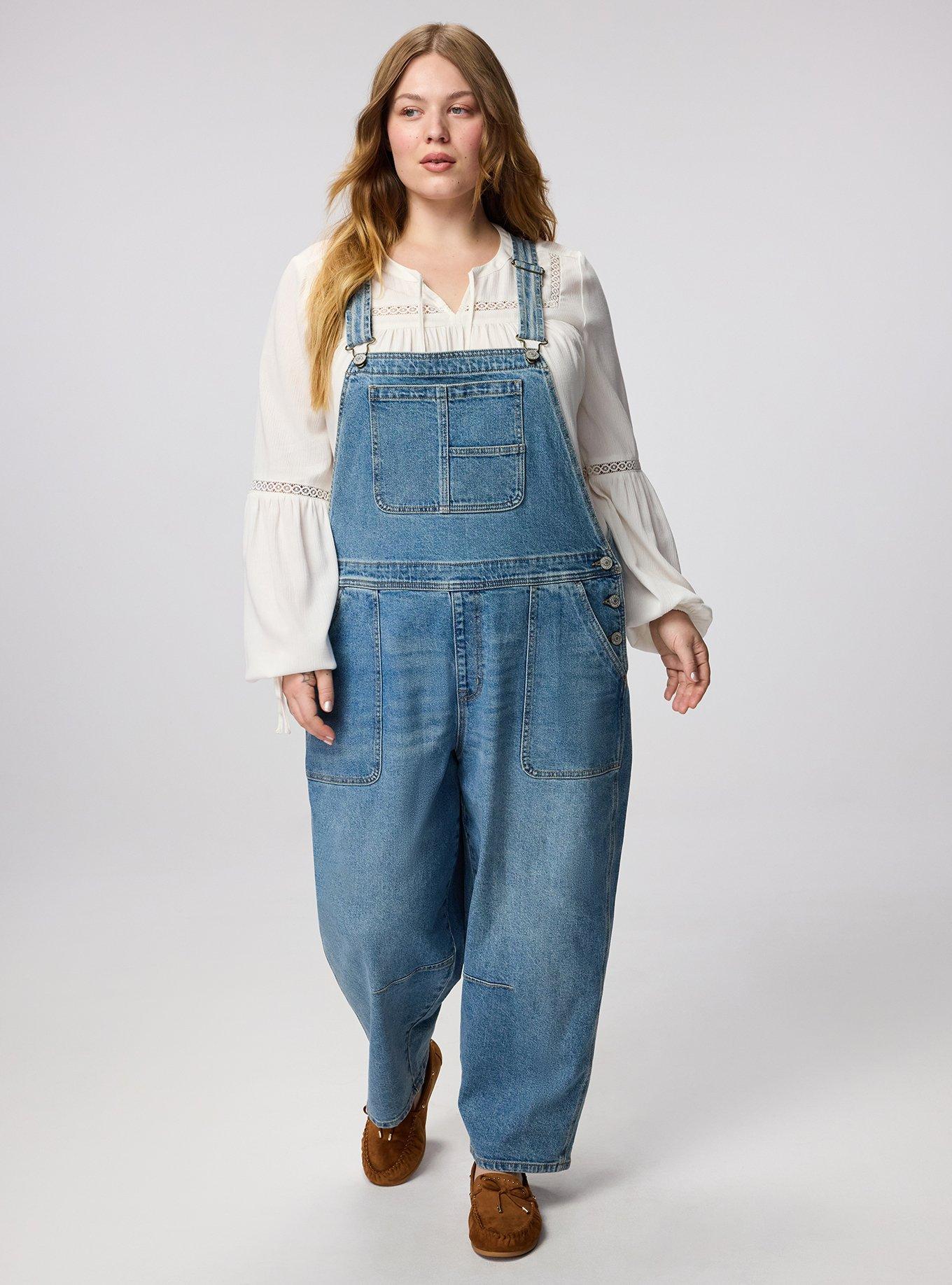 Barrel Leg Overall, WHISKEY NEAT, hi-res