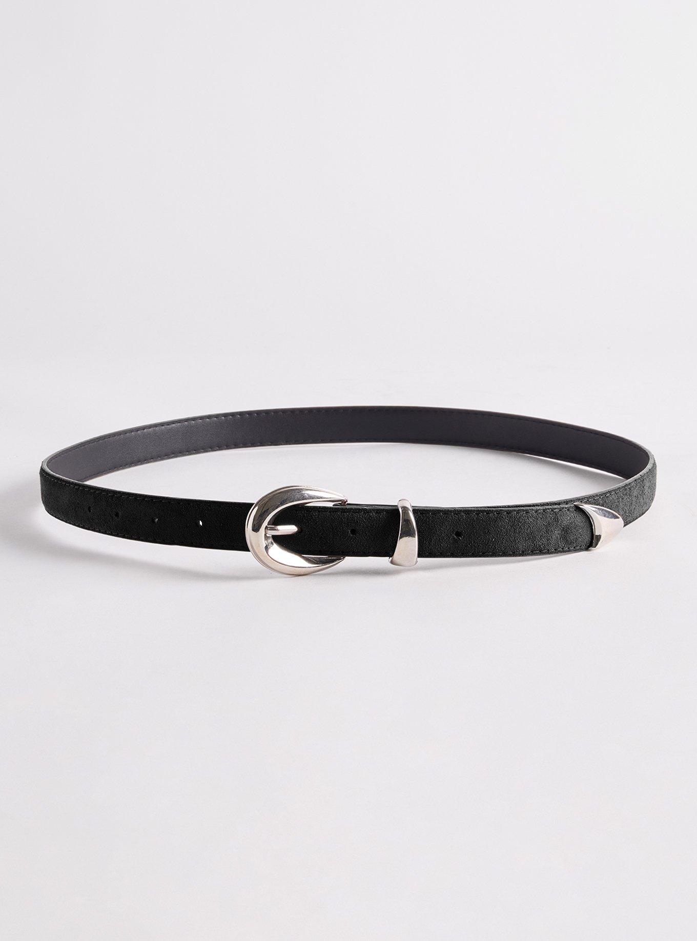 Tailored Jean Belt, BLACK, alternate