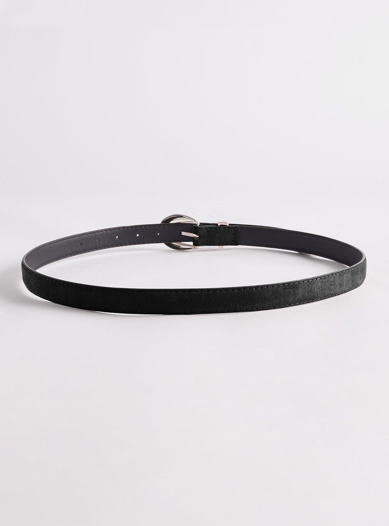Tailored Jean Belt, BLACK, alternate