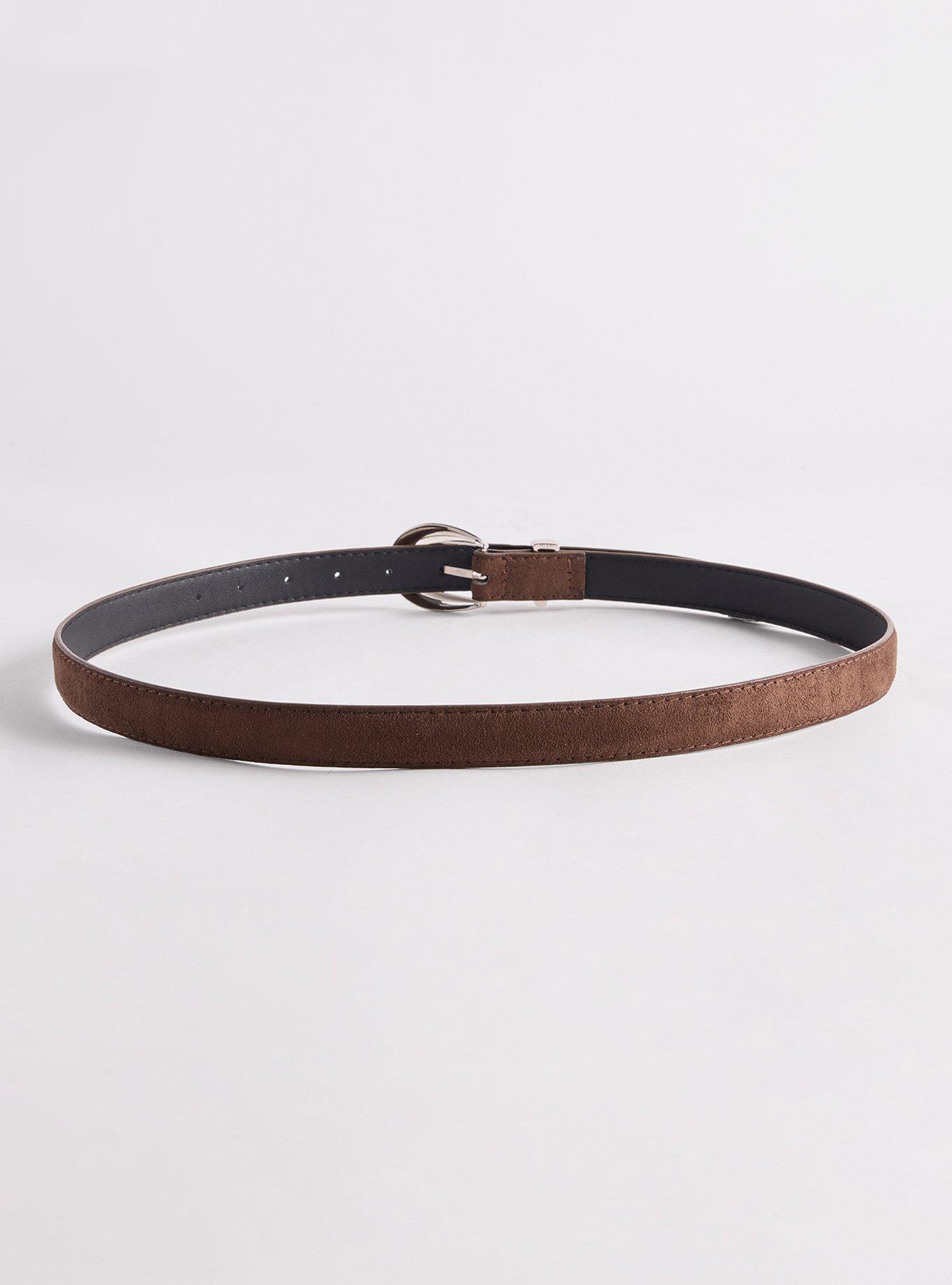 Tailored Jean Belt, BROWN, alternate