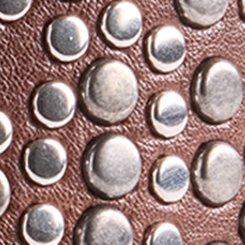 Multi Studded Jean Belt, BROWN, swatch