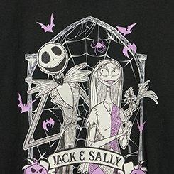 Disney Nightmare Before Christmas Classic Cotton Crew Tee, DEEP BLACK, swatch