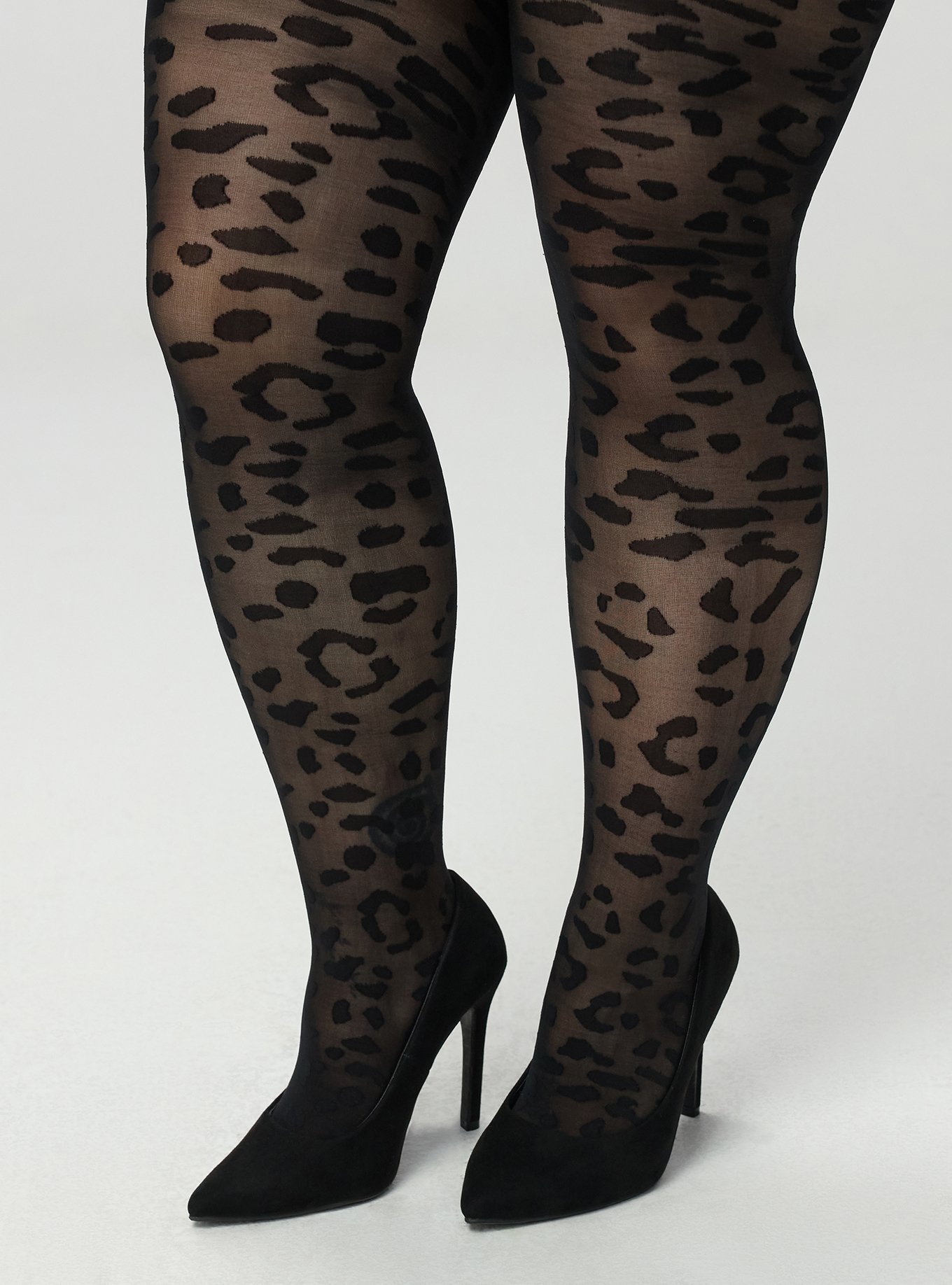 Leopard Tight, DEEP BLACK, alternate