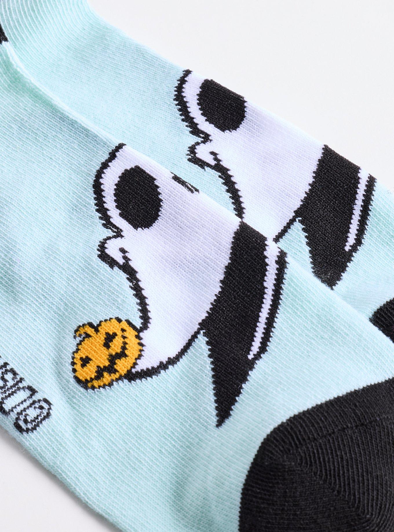 5-Pack Nightmare Before Christmas Low-Cut Socks, BLACK, alternate