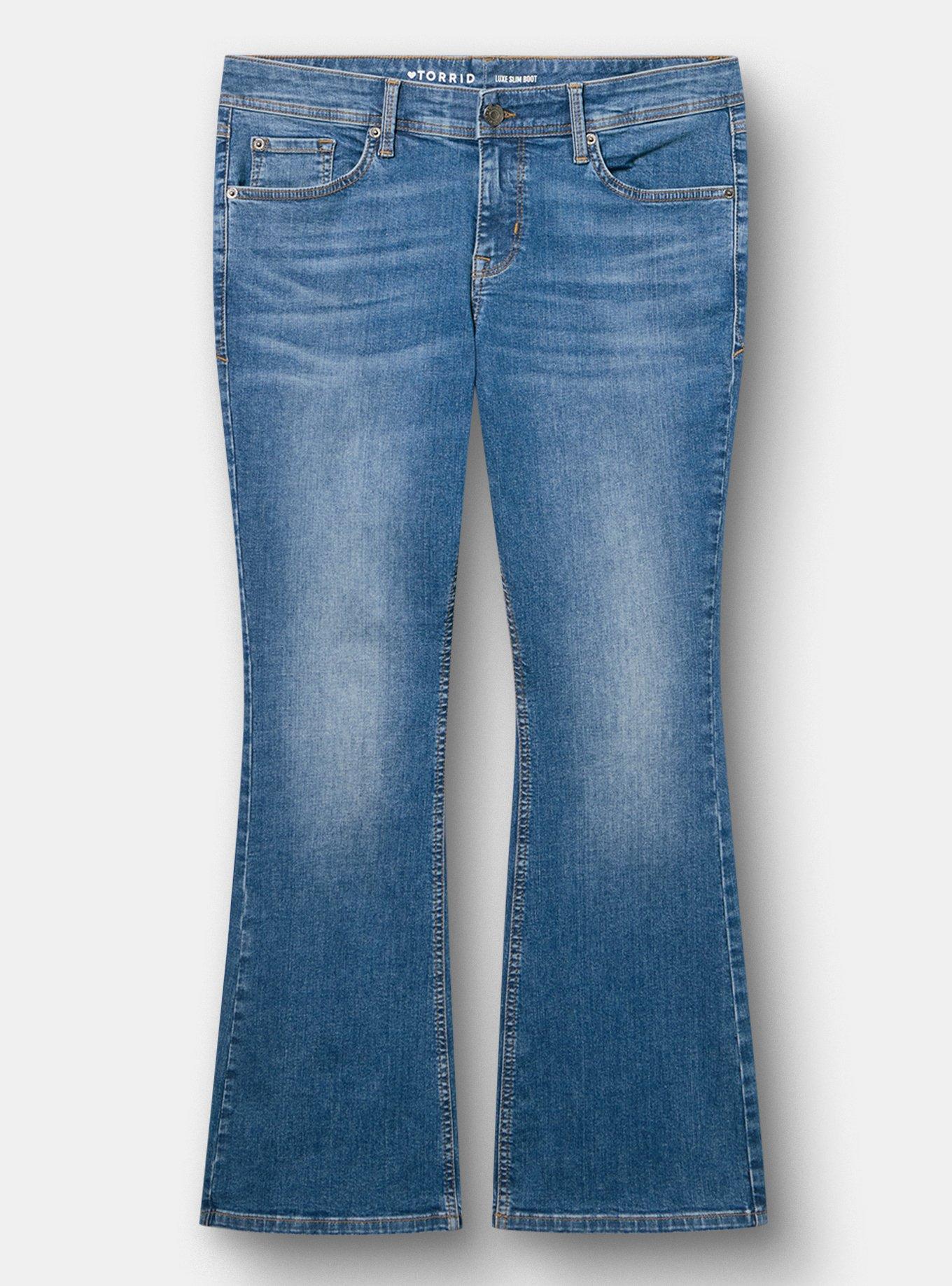 Luxe Slim Boot Jean, Blue 4, hi-res