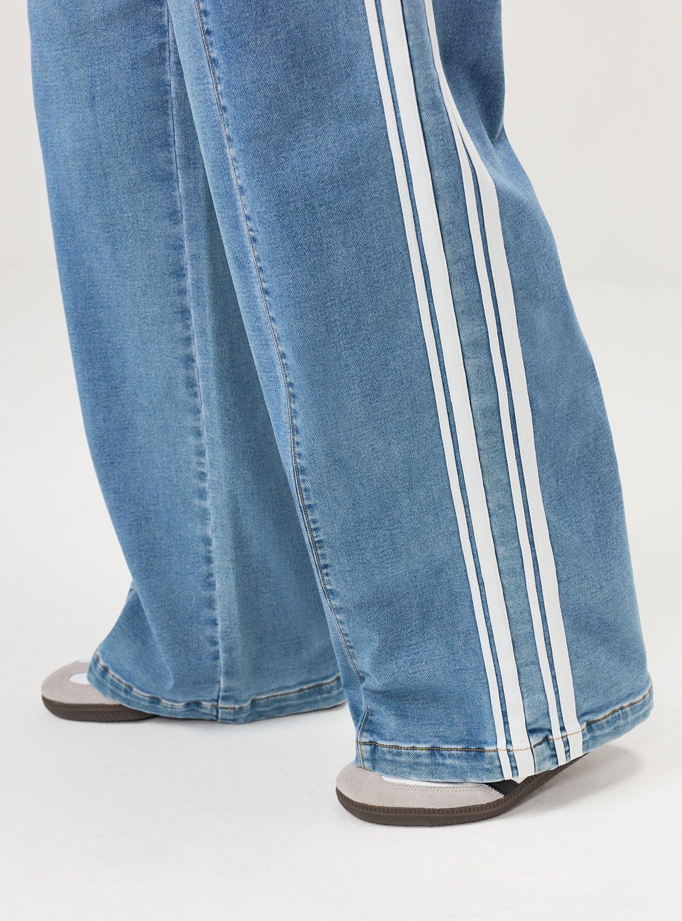 Knit Denim Track Pant, SOLAR RETURN, alternate