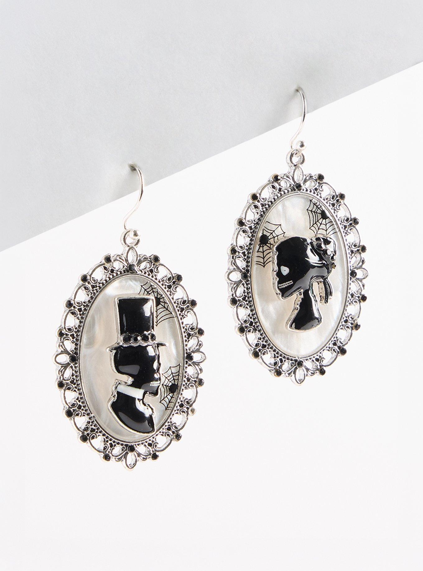Plus Size Cameo Earring, , hi-res