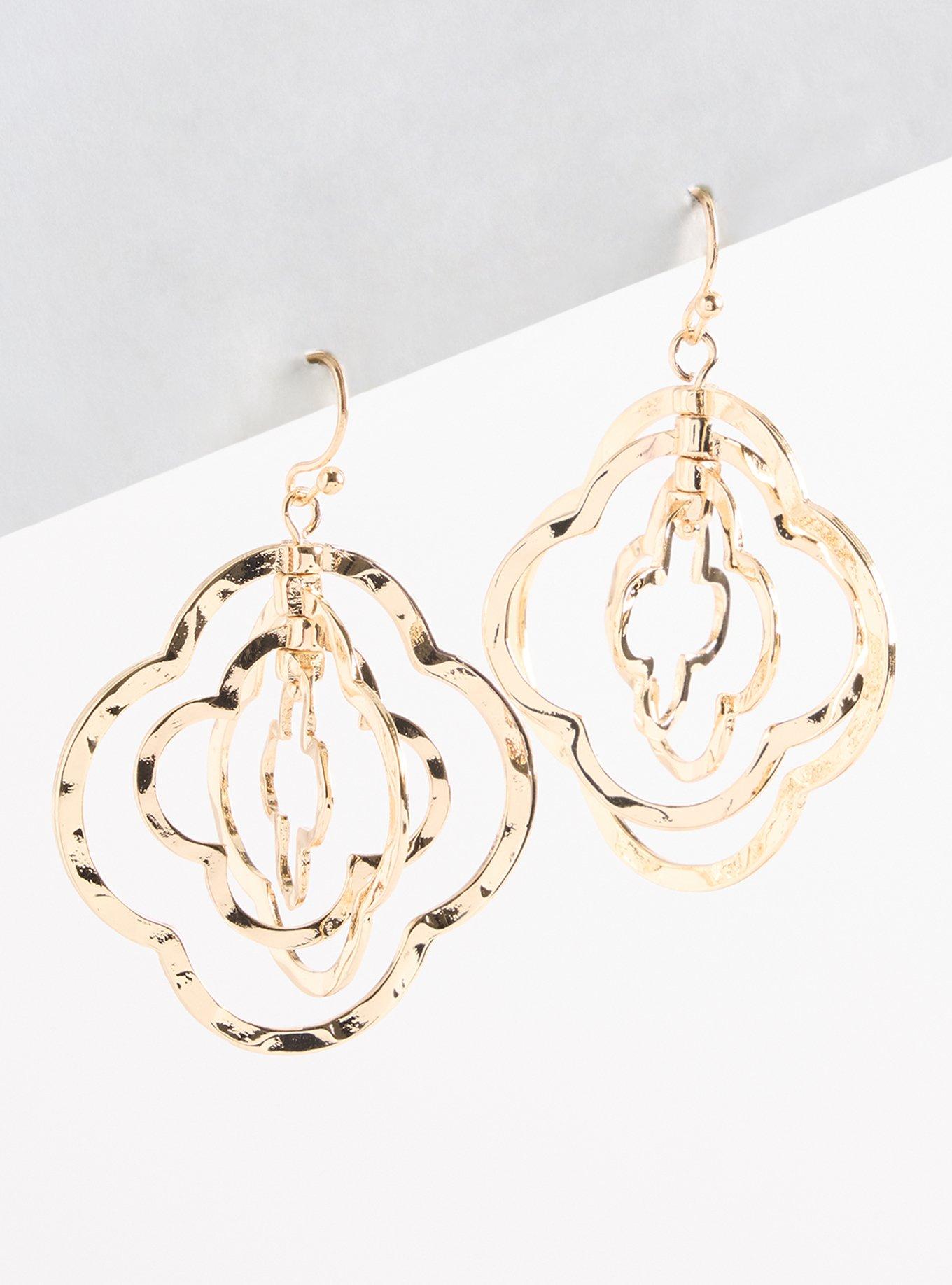 Clover Hanging Earring, , hi-res