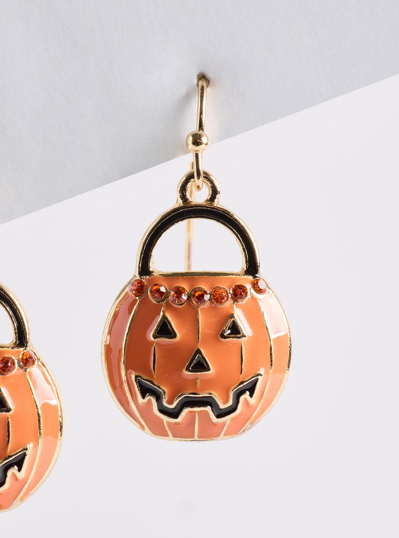 Hanging Halloween Earring Set, , alternate