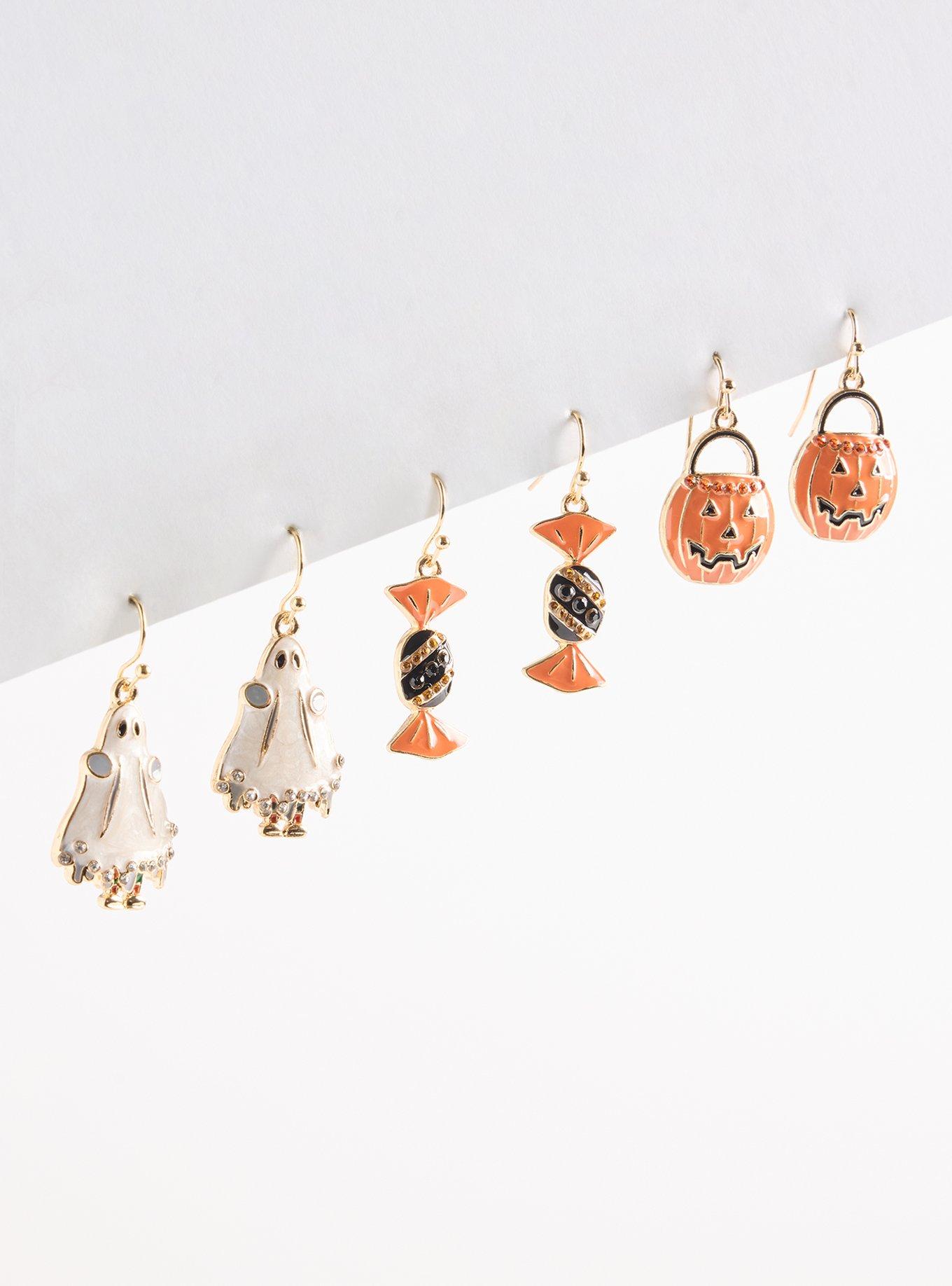 Hanging Halloween Earring Set, , hi-res