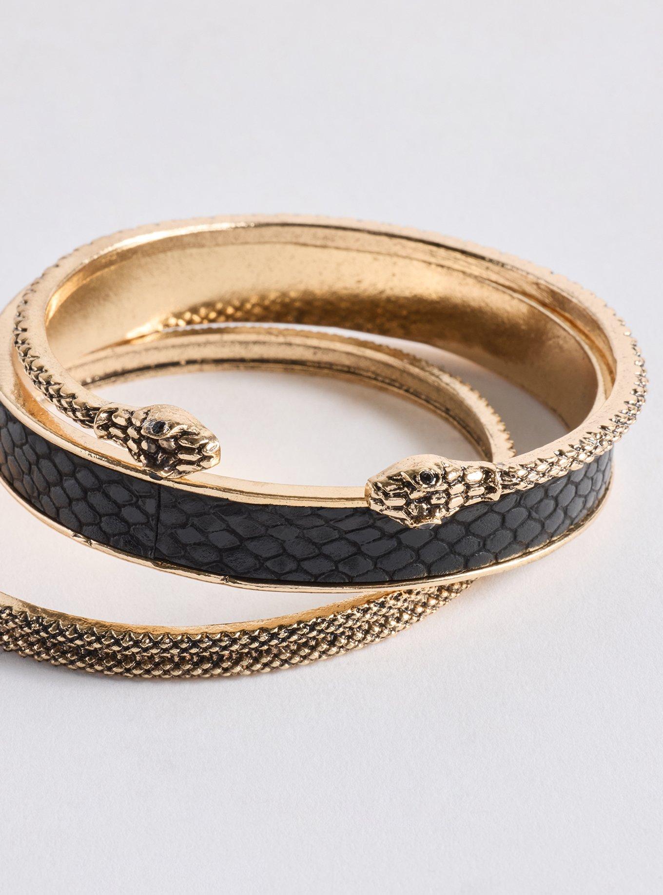 Snake Bracelet, GOLD, alternate