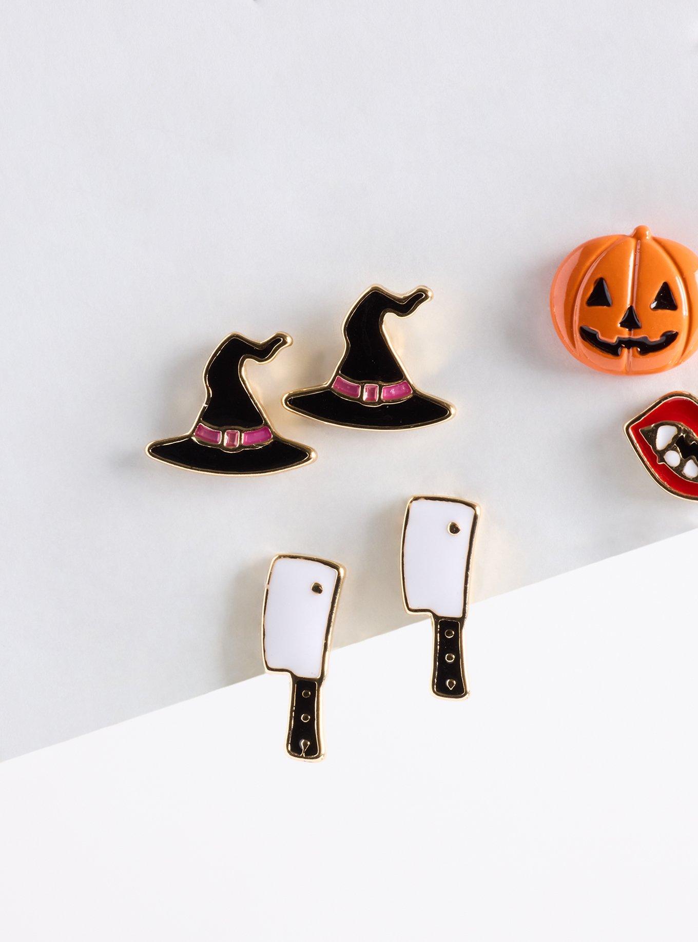 Plus Size Halloween Stud Earrings, , alternate