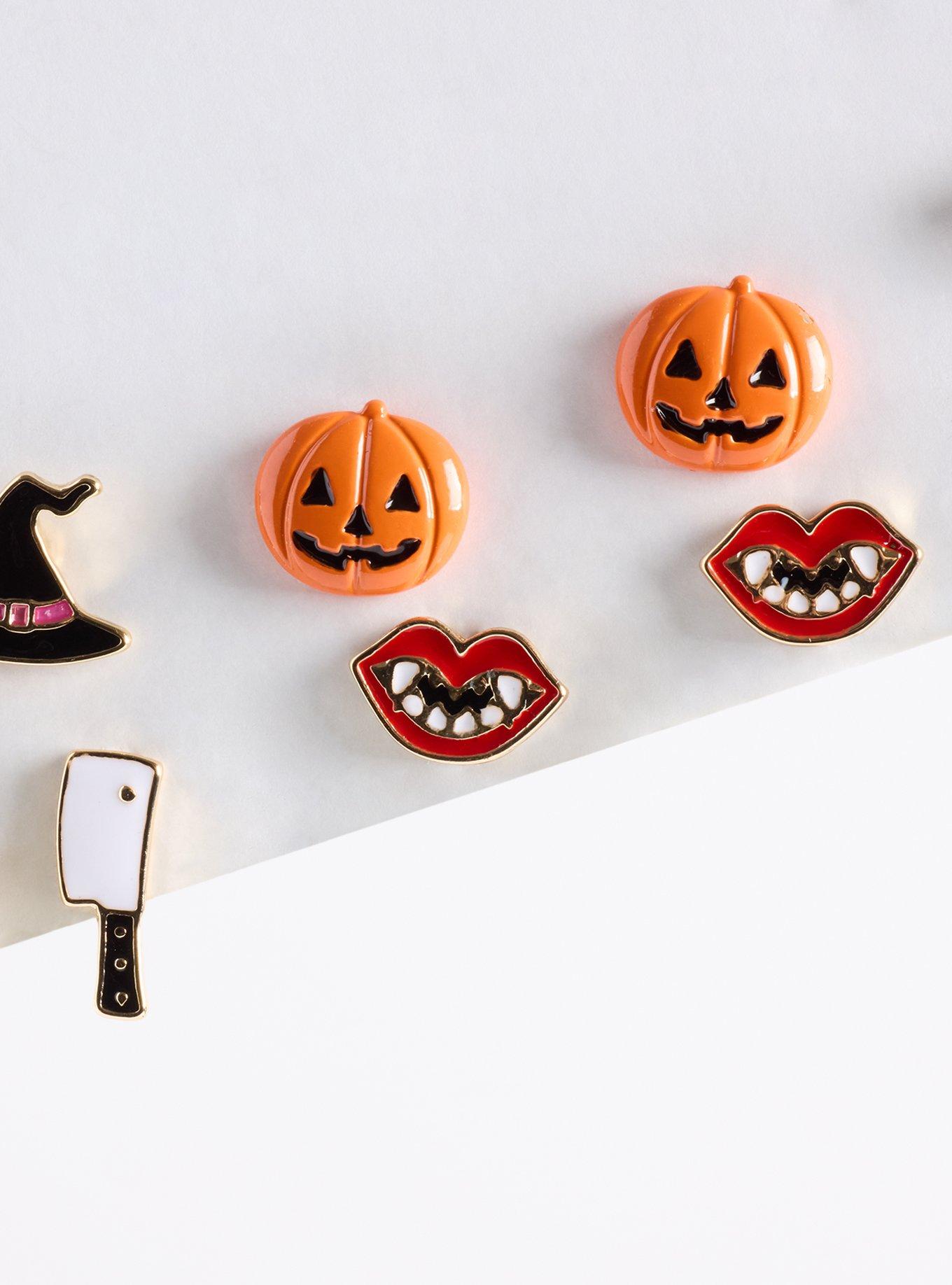 Plus Size Halloween Stud Earrings, , alternate