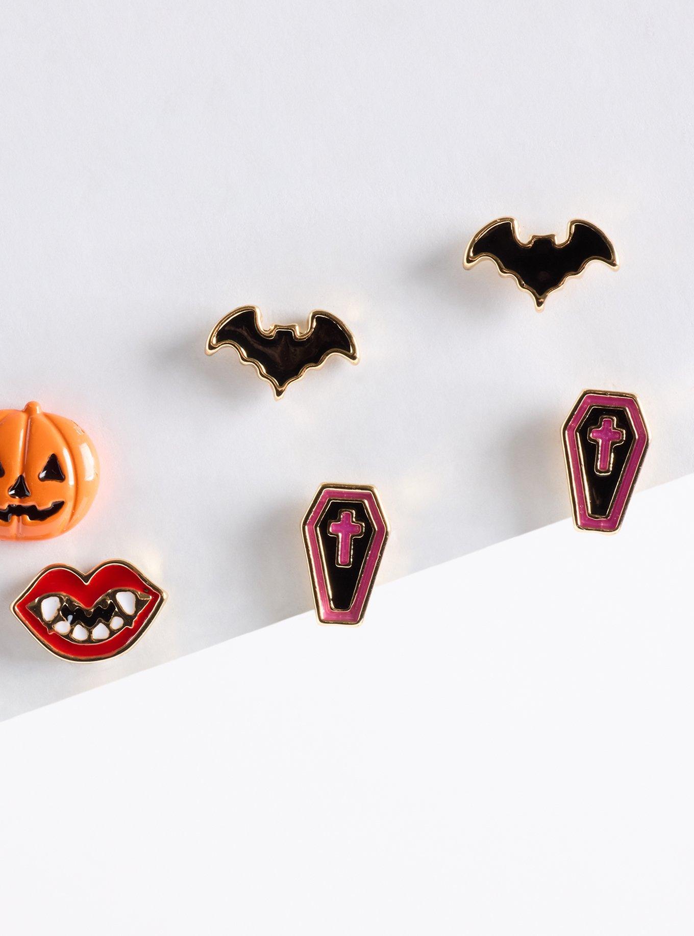 Plus Size Halloween Stud Earrings, , alternate