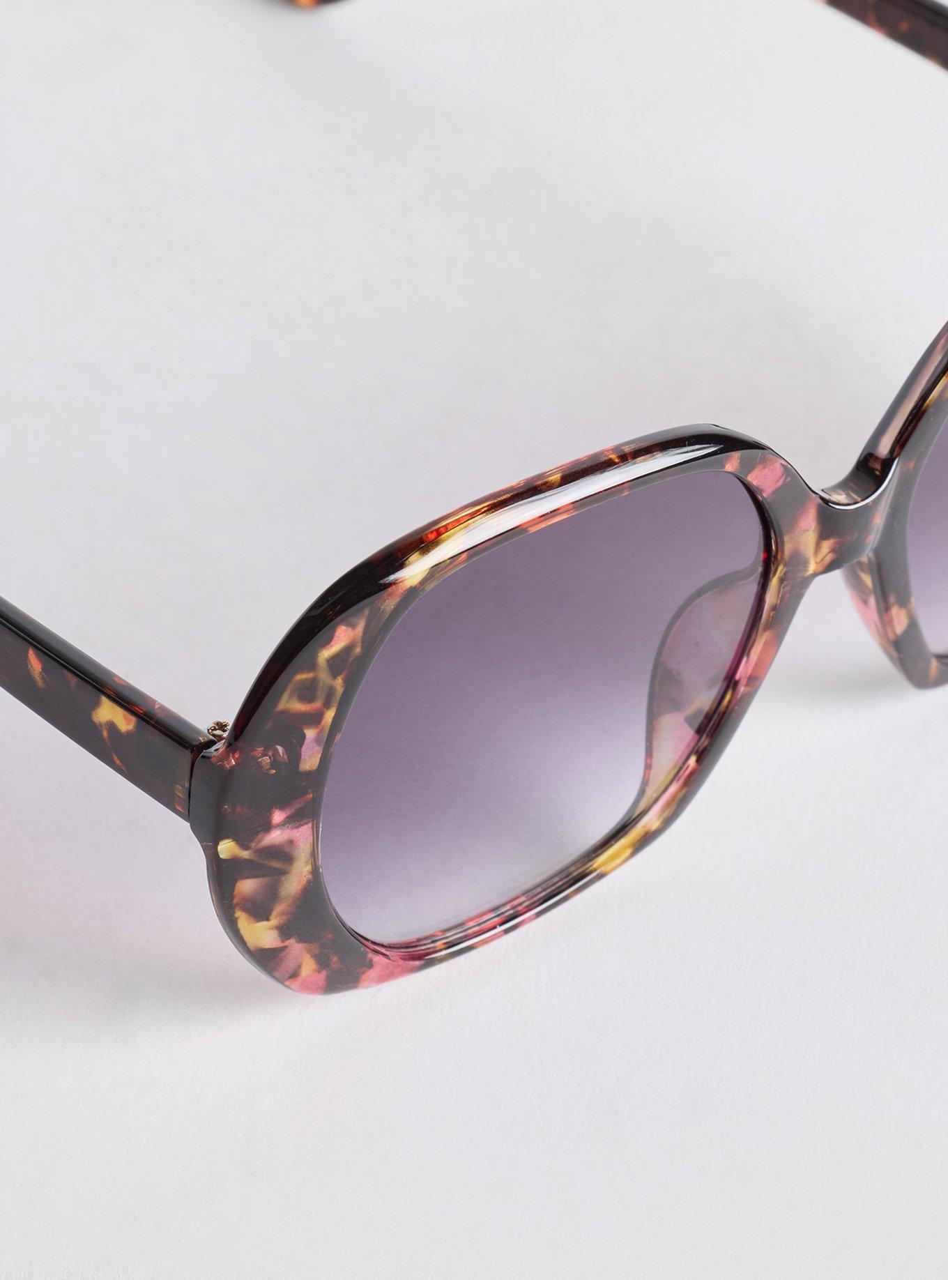 Squoval Smoke Lens Sunglasses, , alternate