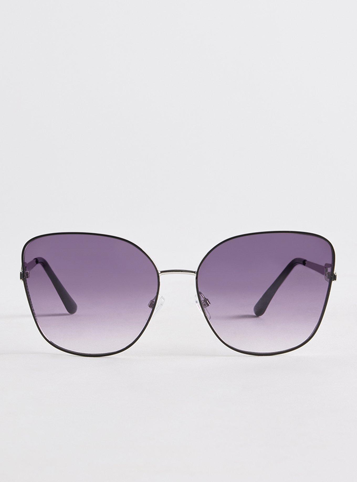 Cat-Eye Smoke Lens Sunglasses, , hi-res