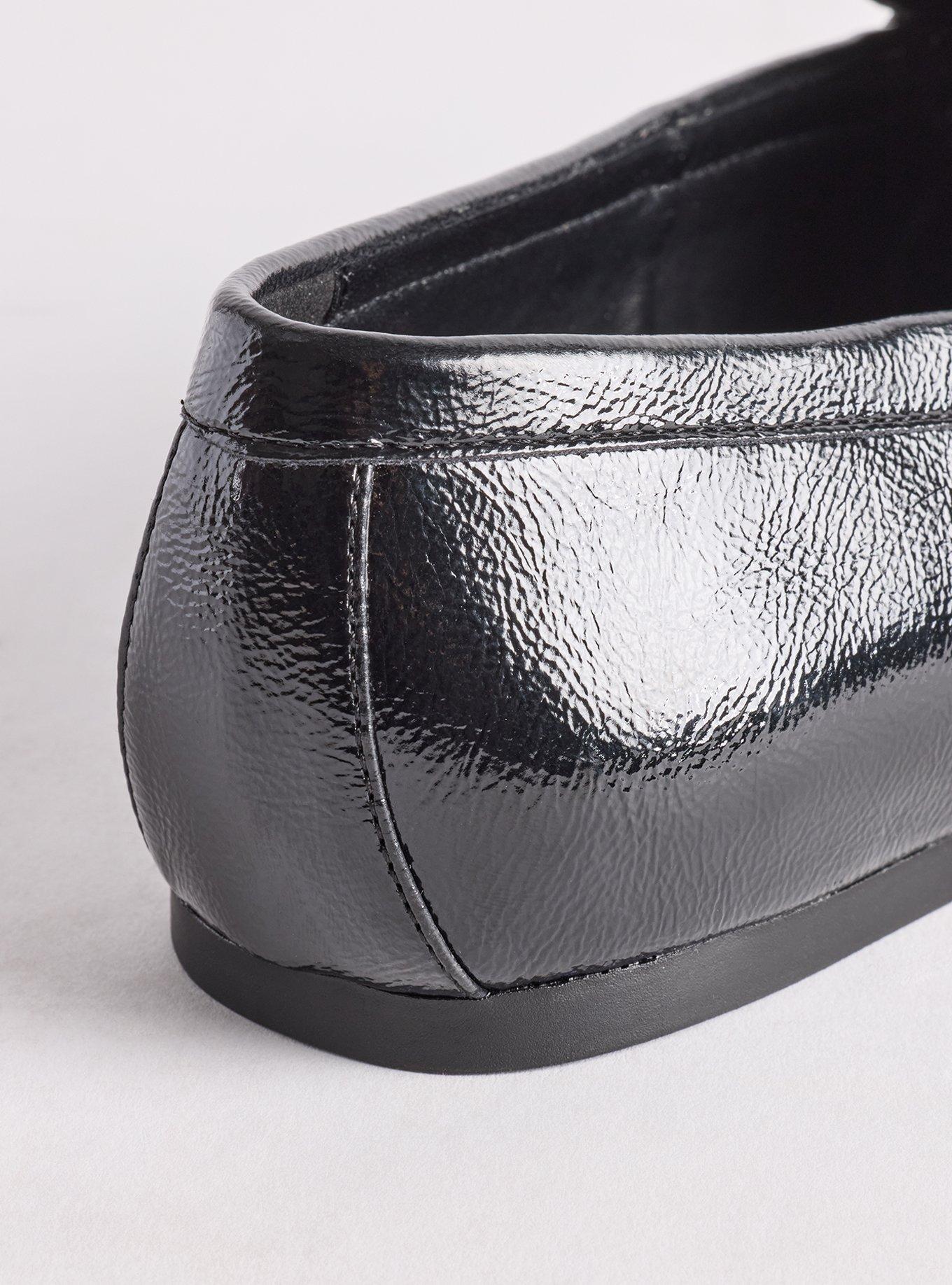 Bow Detail Loafer (WW), BLACK, alternate