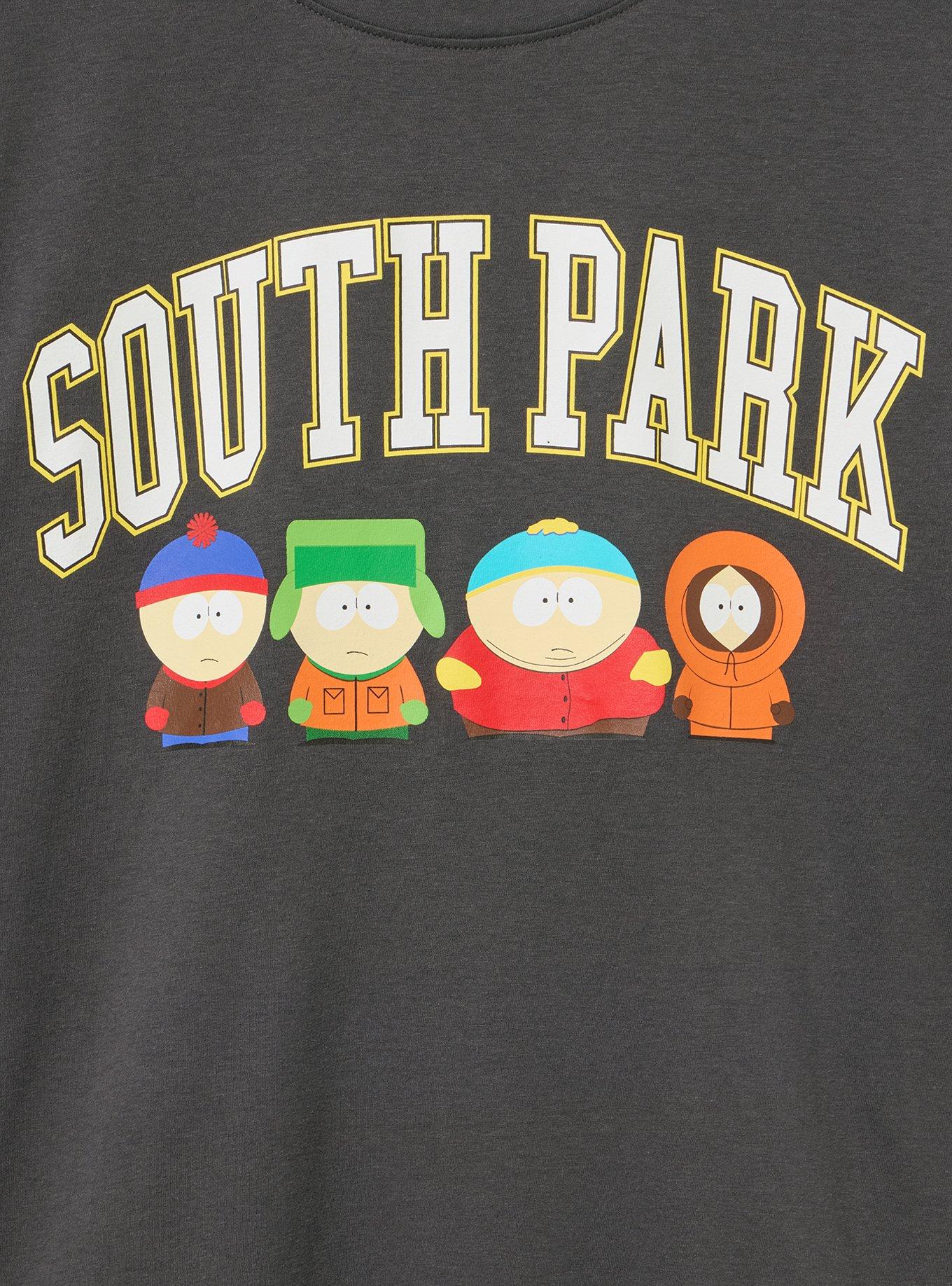 South Park Classic Fit Cotton Crew Tee, VINTAGE BLACK, alternate