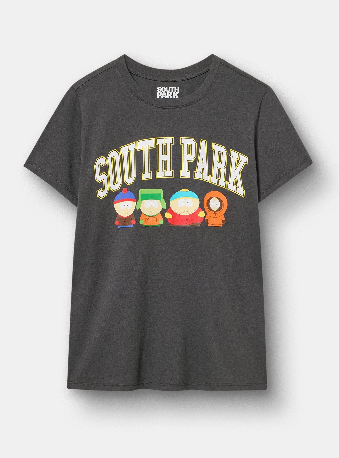 South Park Classic Fit Cotton Crew Tee, VINTAGE BLACK, hi-res