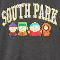 South Park Classic Fit Cotton Crew Tee, VINTAGE BLACK, swatch