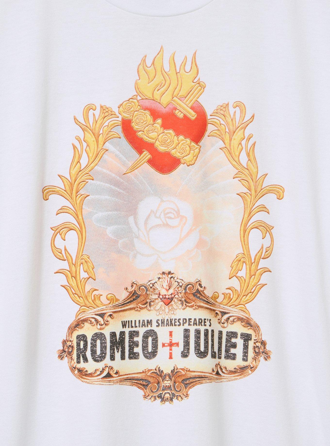 Romeo and Juliet Relax Fit Cotton Crew Tee, WHISPER WHITE, alternate