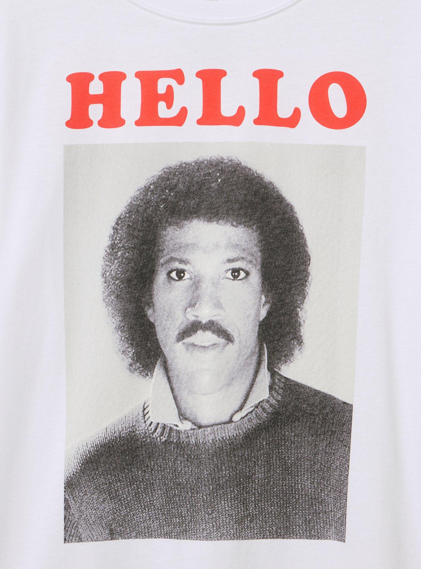 Lionel Richie Classic Cotton Crew Tee, BRIGHT WHITE, alternate