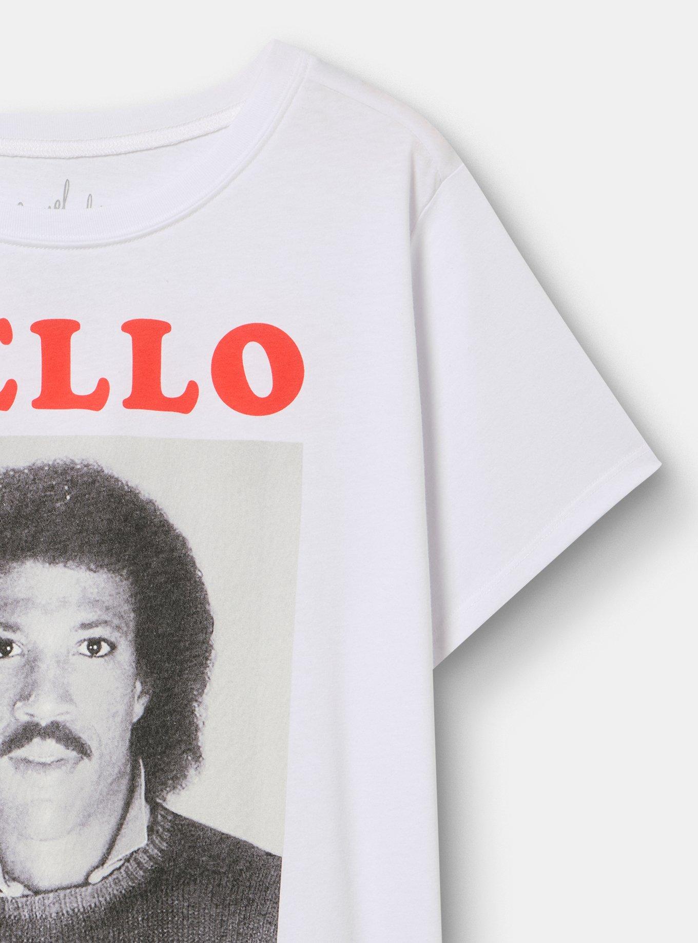 Lionel Richie Classic Cotton Crew Tee, BRIGHT WHITE, alternate