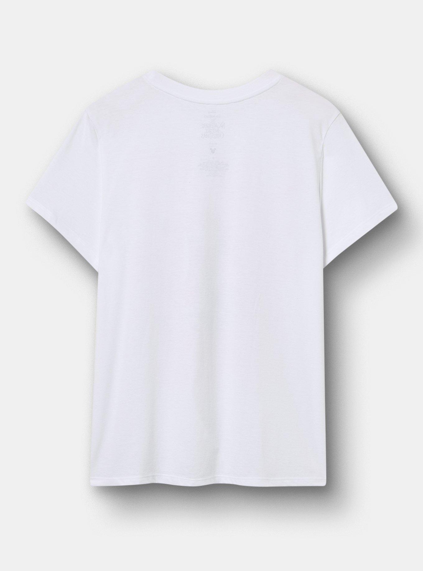 Nightmare Before Christmas Sally Classic Fit Cotton Crew Tee, BRIGHT WHITE, alternate