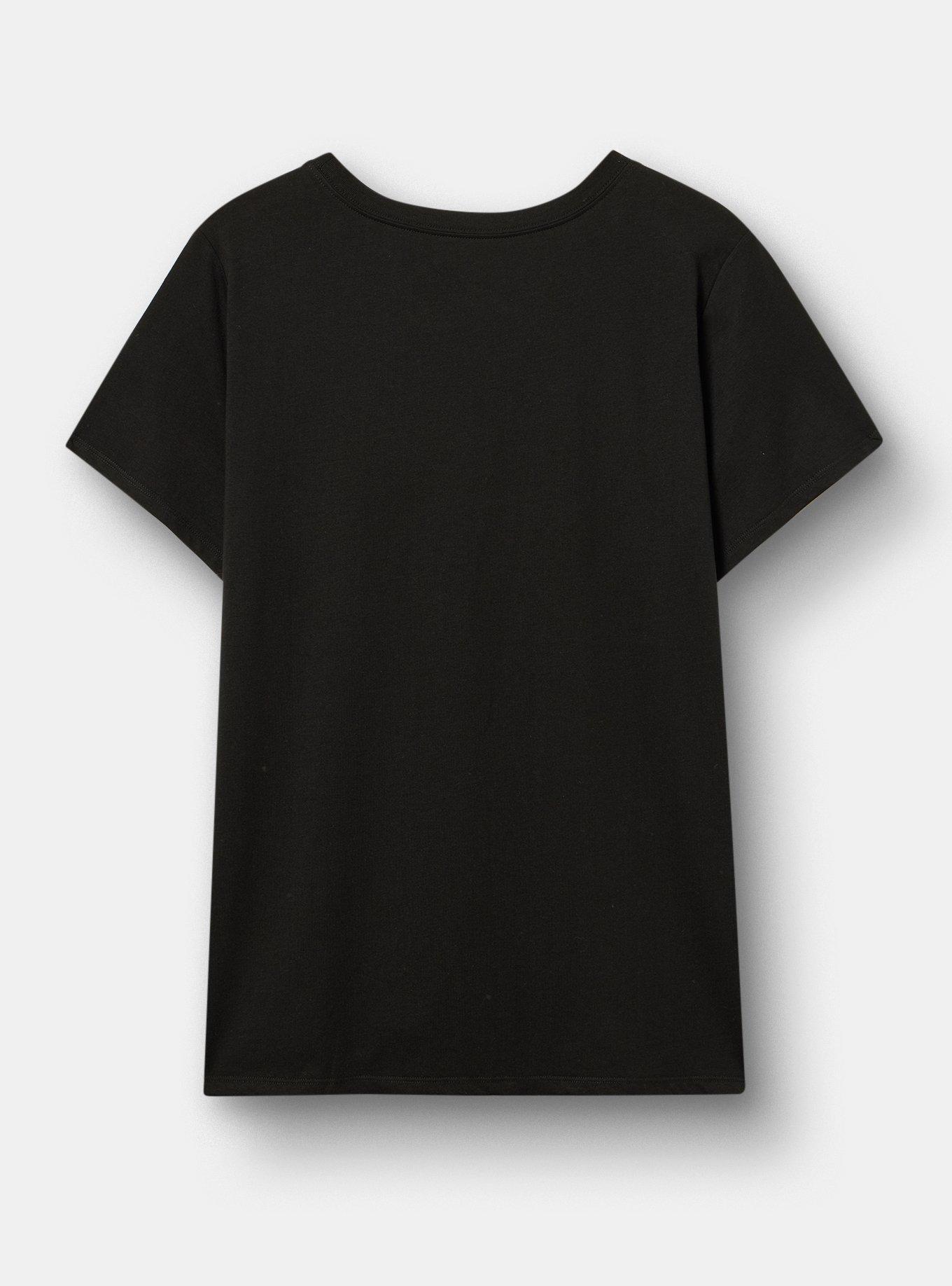 Joy Division Classic Cotton Crew Tee, DEEP BLACK, alternate