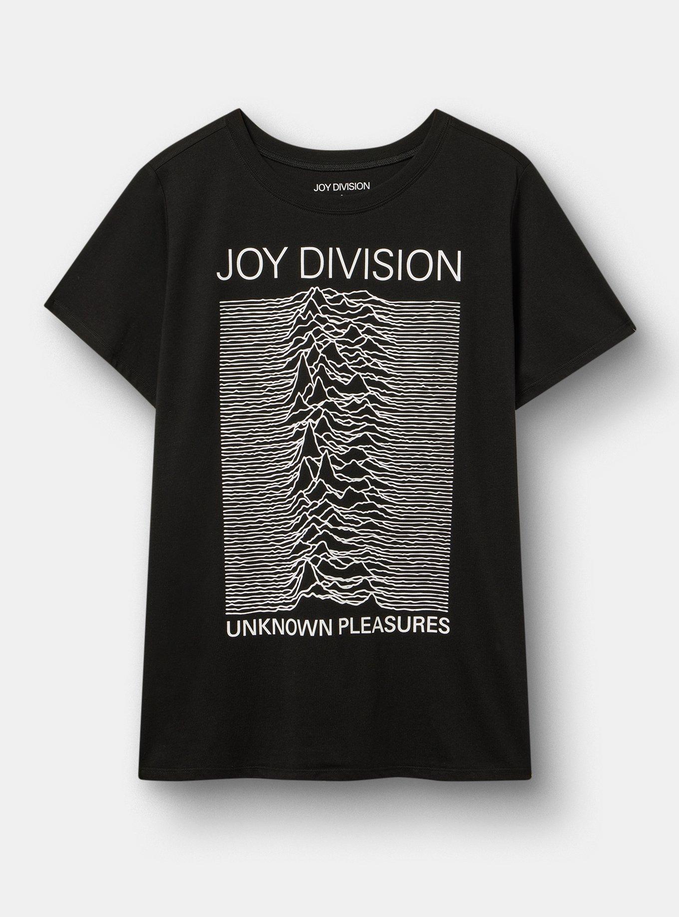 Joy Division Classic Cotton Crew Tee, DEEP BLACK, hi-res