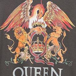 Plus Size Queen Classic Cotton Crew Tee, VINTAGE BLACK, swatch