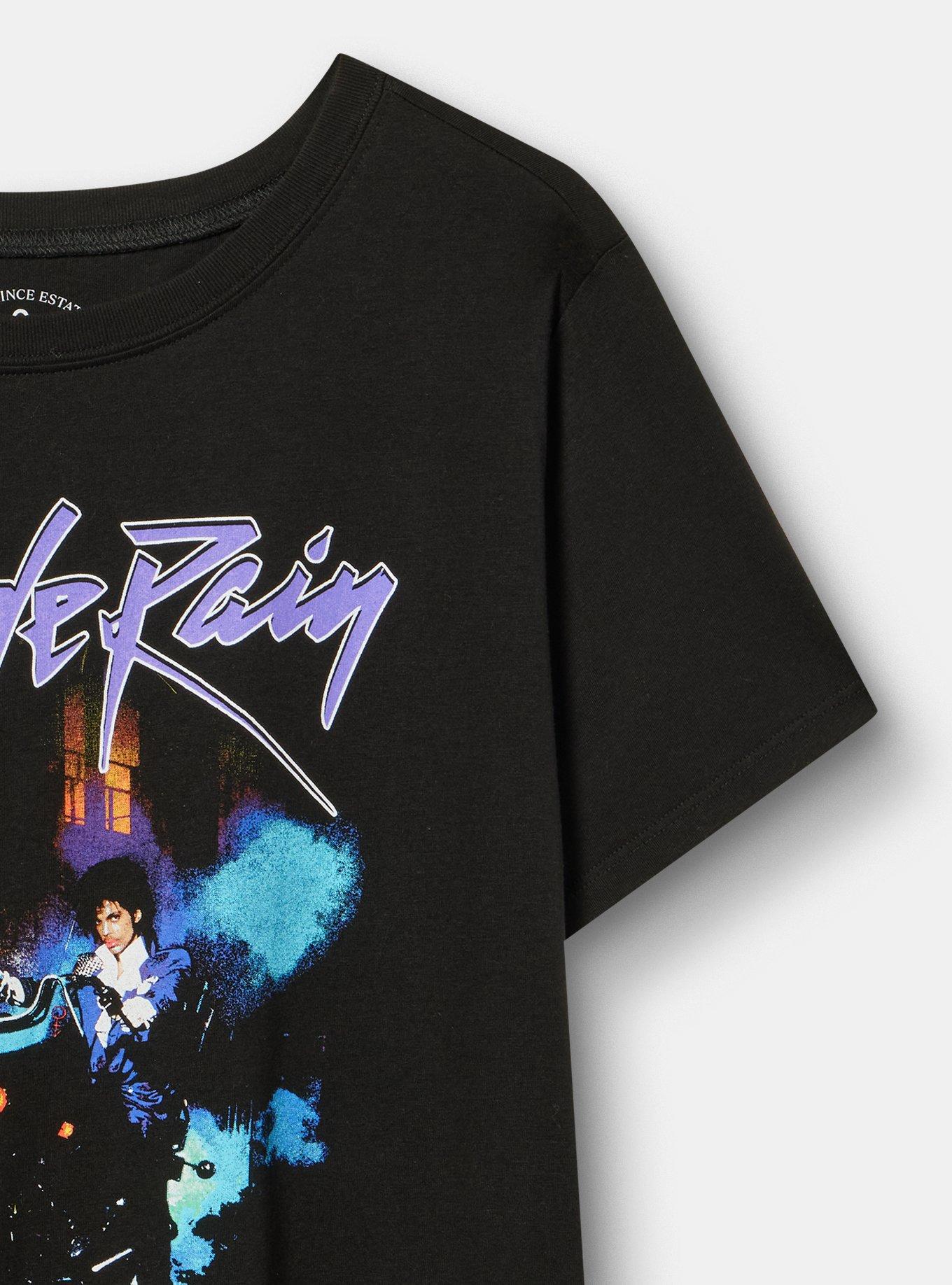 Prince Classic Cotton Crew Tee, DEEP BLACK, alternate