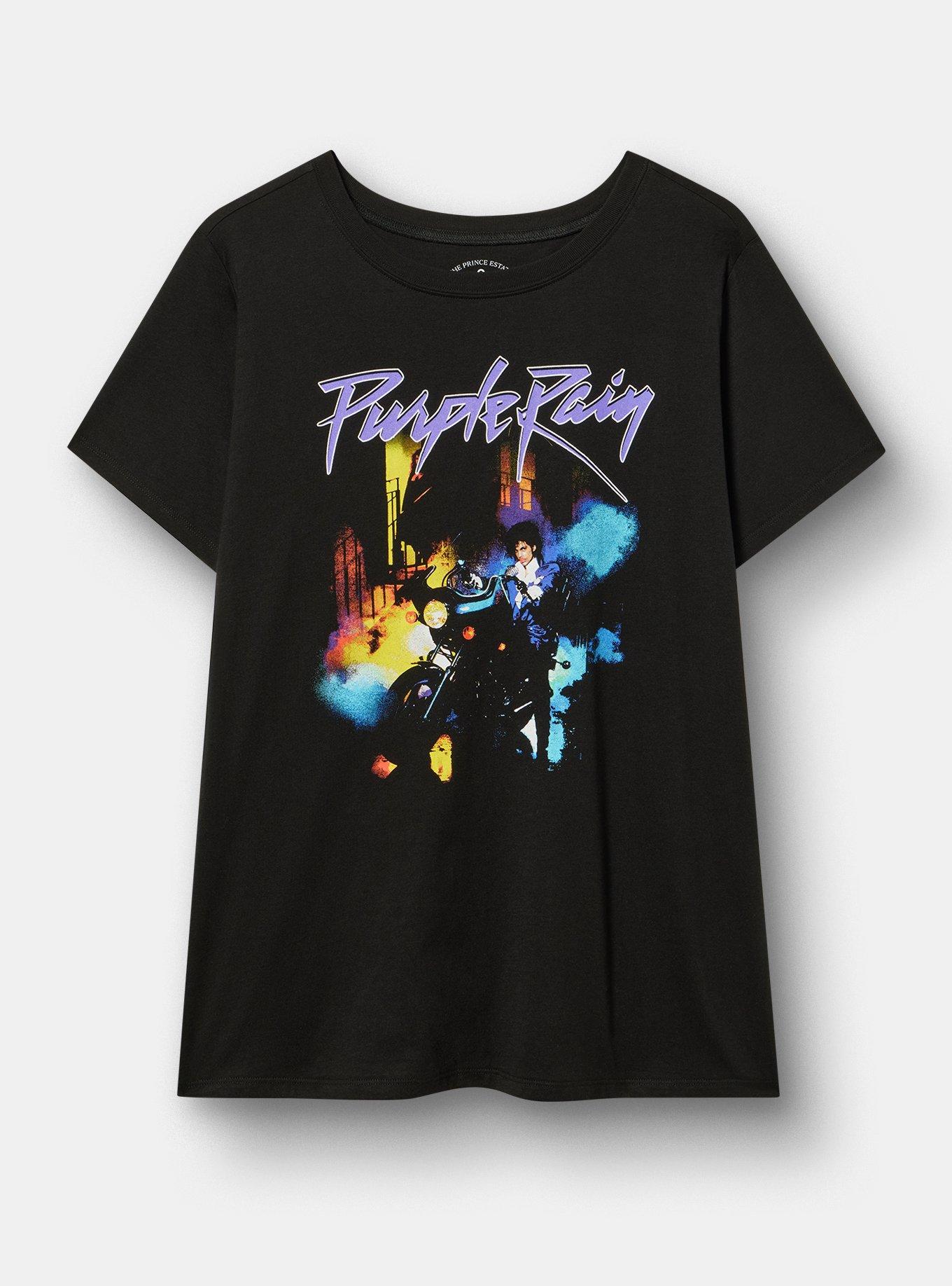 Prince Classic Cotton Crew Tee, DEEP BLACK, hi-res