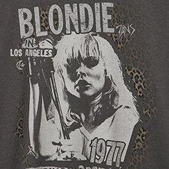 Blondie Classic Cotton Jersey Tee, VINTAGE BLACK, swatch