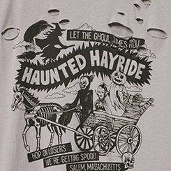 Heritage Jersey Destructed Roll Sleeve Tee, HAUNTED HAYRIDE FORMAL GRAY, swatch
