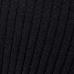 LoveSick Faux Fur Collar Flyaway Cardigan, DEEP BLACK, swatch