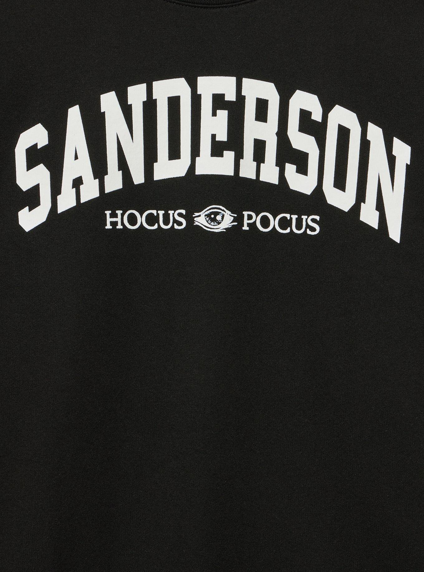 Disney Hocus Pocus Fleece Sweatshirt, SANDERSON SALEM MASS DEEP BLACK, alternate