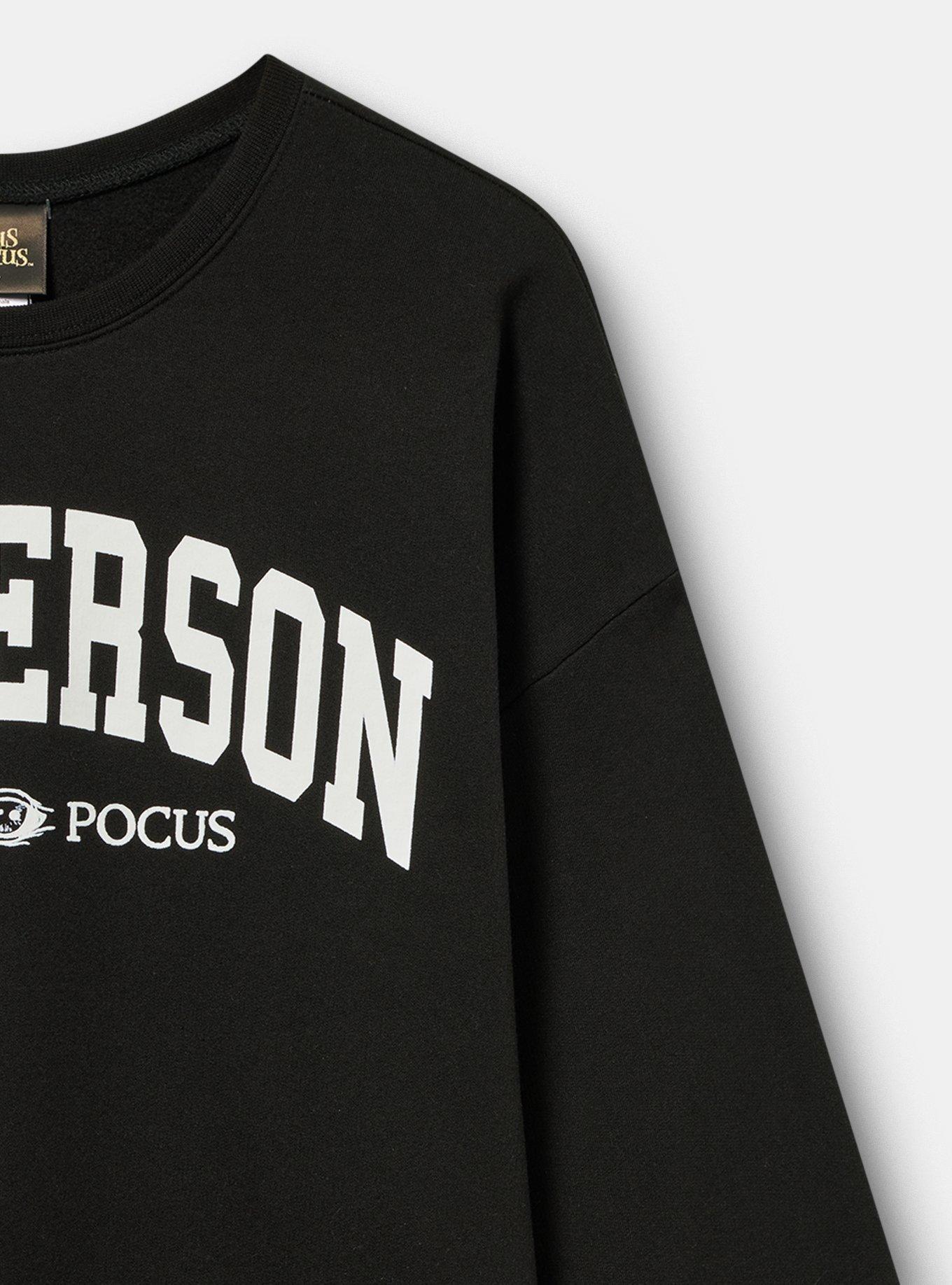 Disney Hocus Pocus Fleece Sweatshirt, SANDERSON SALEM MASS DEEP BLACK, alternate