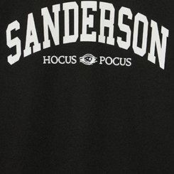 Disney Hocus Pocus Fleece Sweatshirt, SANDERSON SALEM MASS DEEP BLACK, swatch