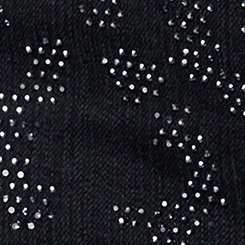 High-Rise Wide-Leg Jean, BLACK WASH LEOPARD RHINESTONE, swatch