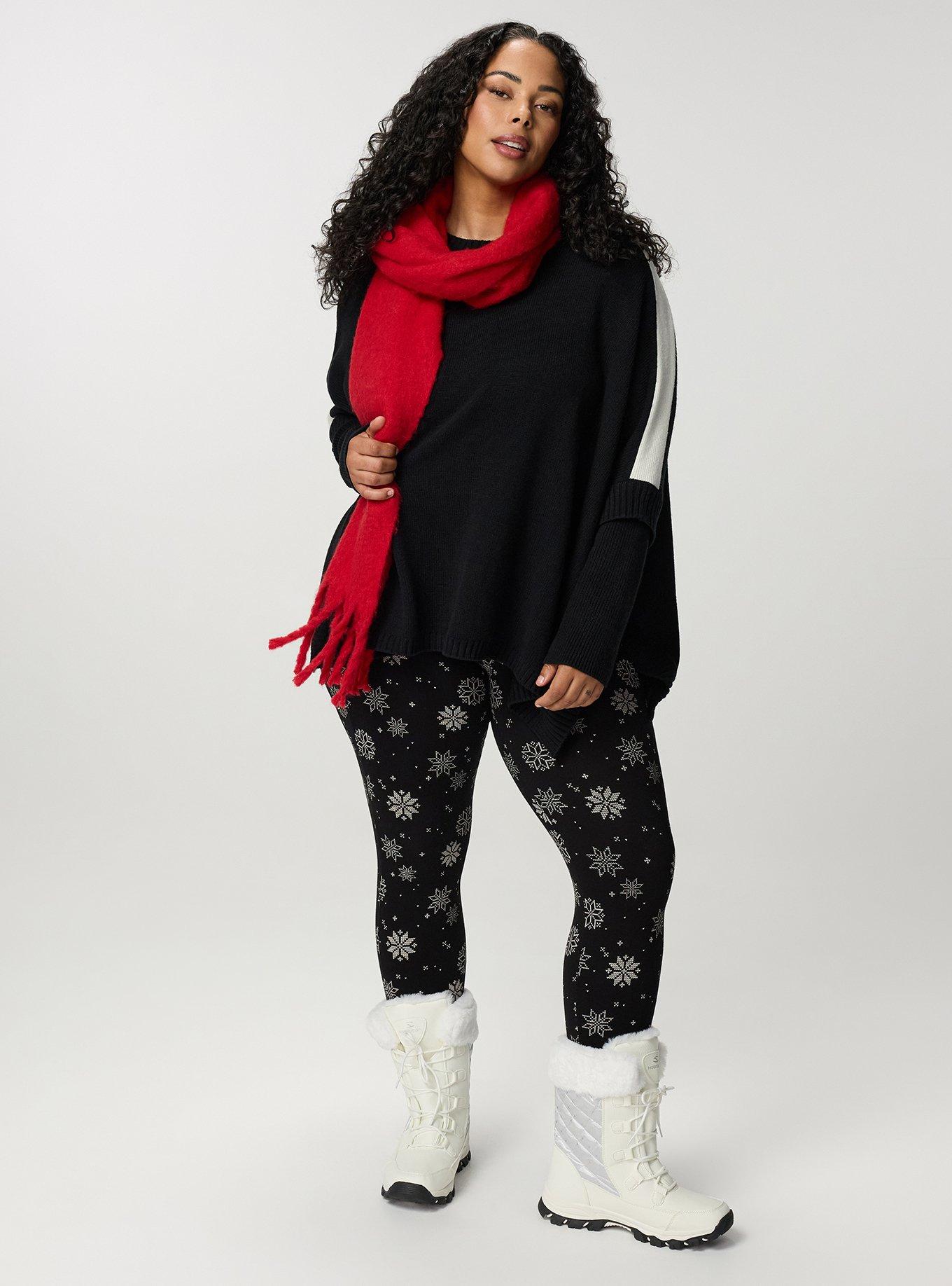 Poncho Pullover Sweater, DEEP BLACK, alternate