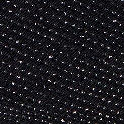 Lovesick Cinch Front Sparkle Knit Top, DEEP BLACK, swatch