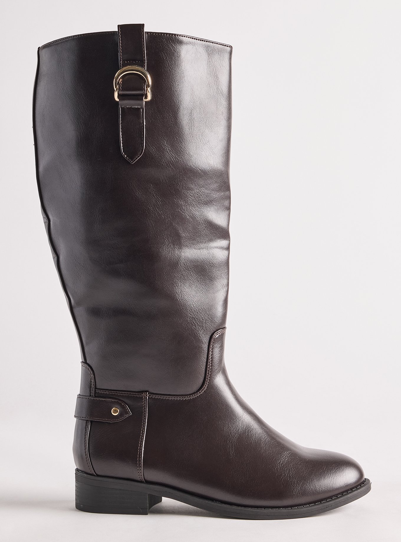 Harness Riding Boot (WW), BROWN, alternate