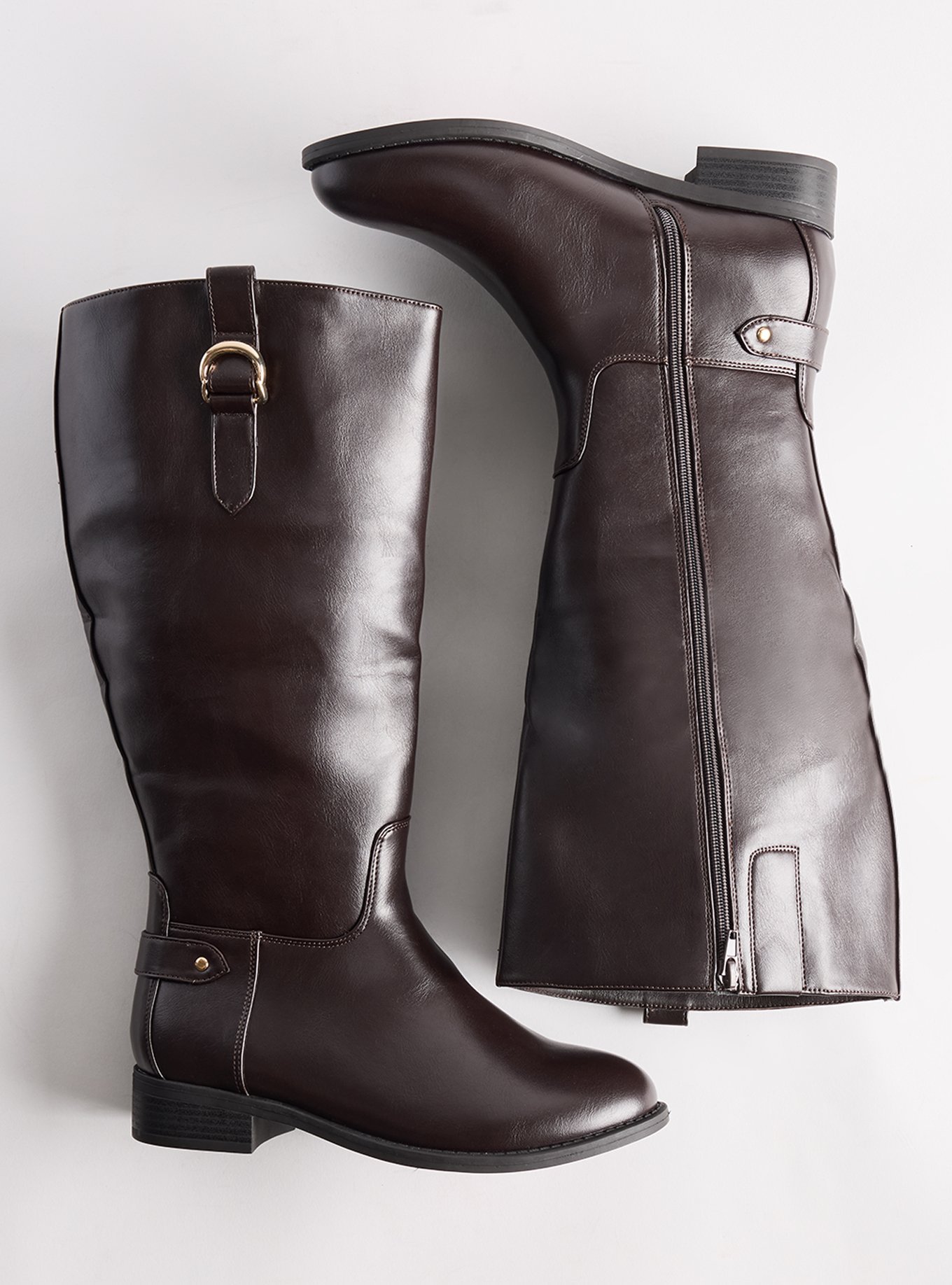 Harness Riding Boot (WW), BROWN, hi-res