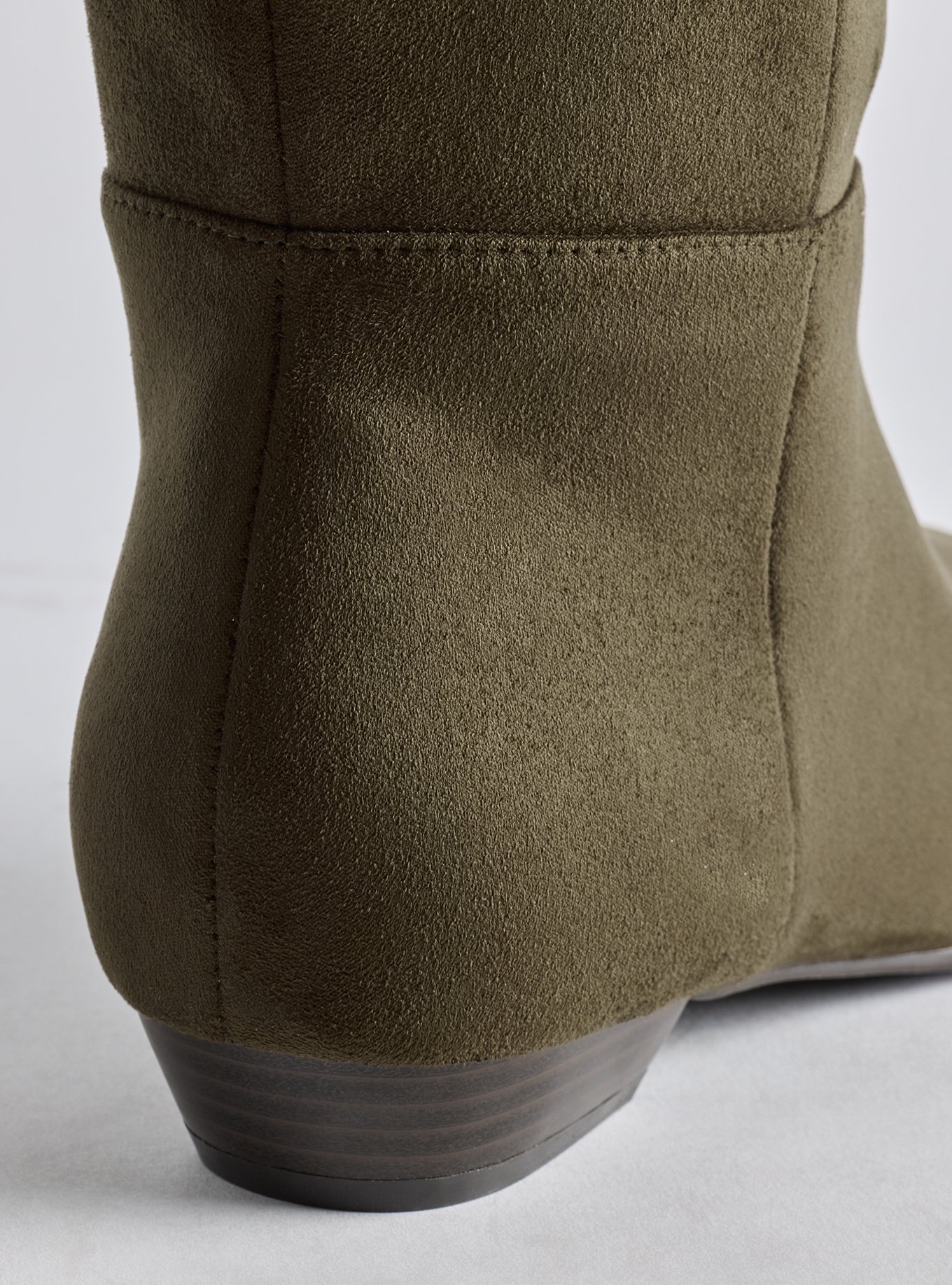 Sliver Wedge Knee Boot (WW), OLIVE, alternate